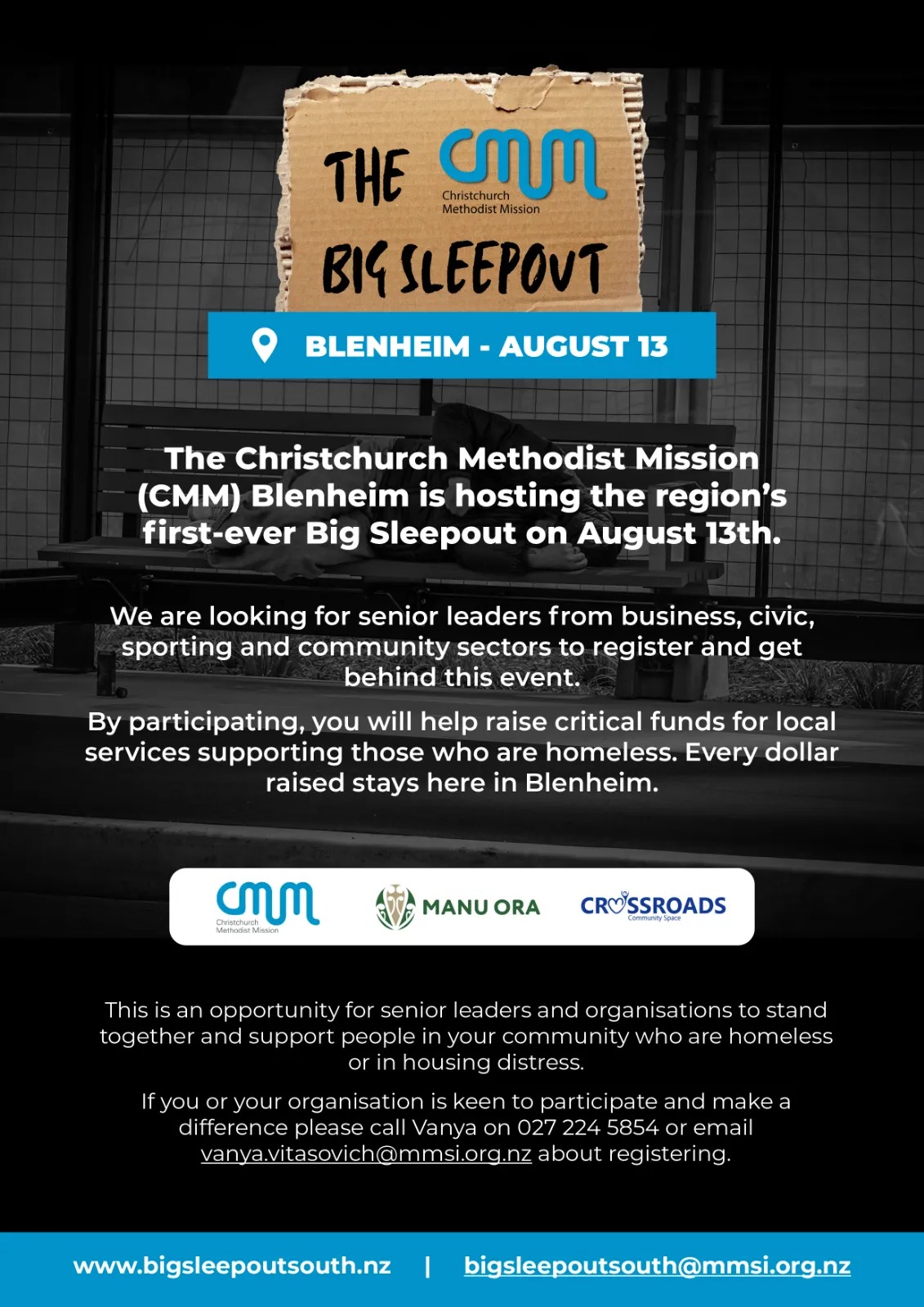 Christchurch Big Sleepout At Te Kaha Targets Homelessness Support