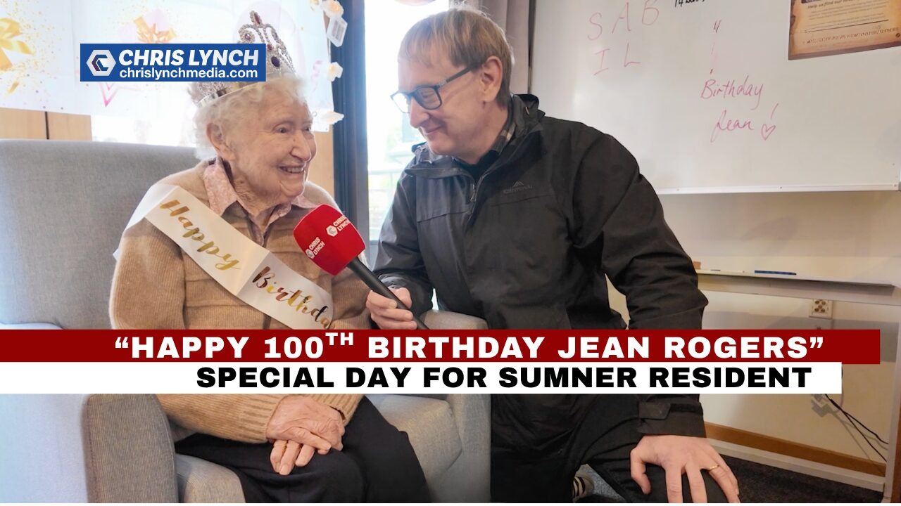 Jean Rogers Marks 100th Birthday In Sumner As Snow Keeps Her From The Garden