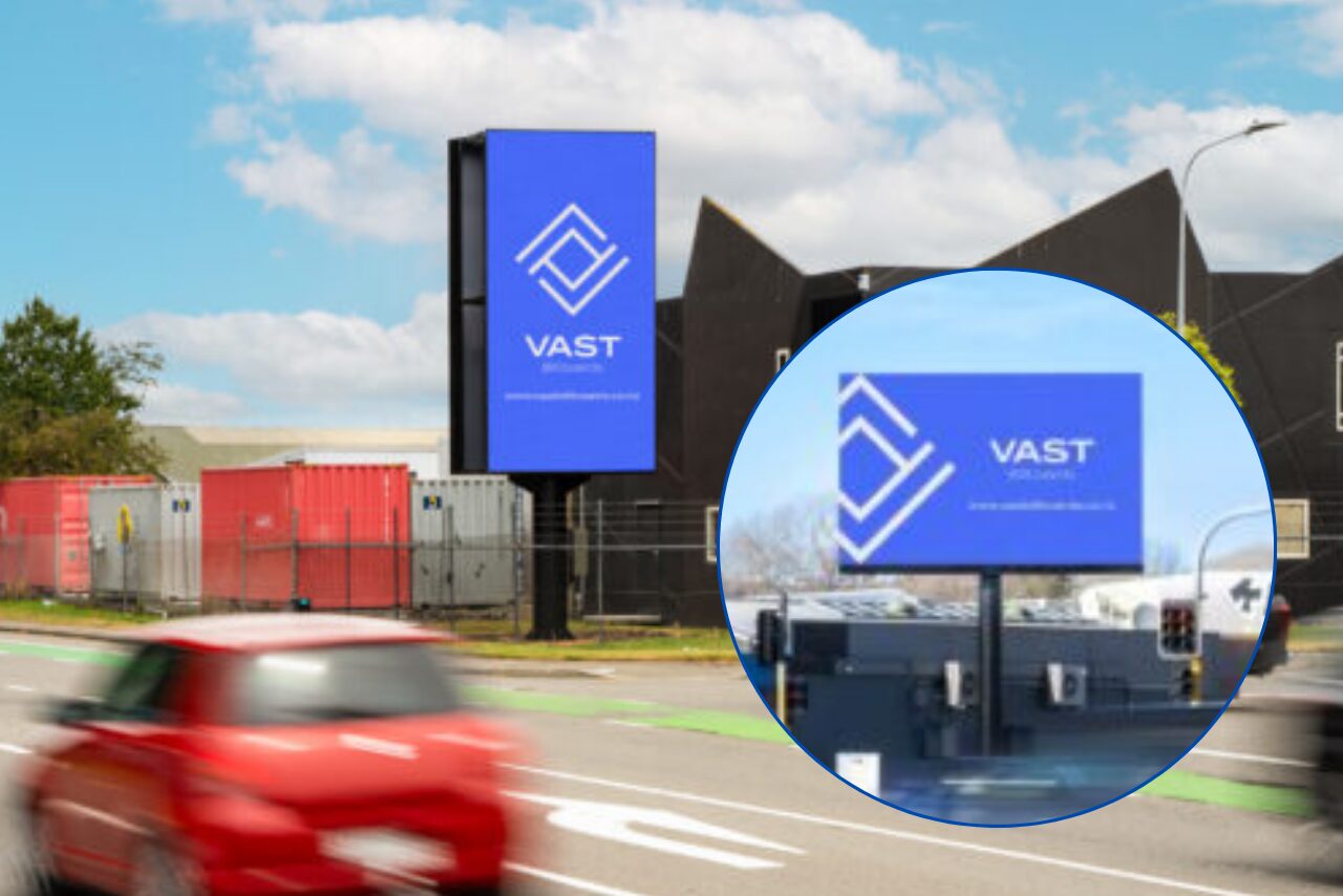 VAST Billboards Co-Founders Grant Louise And Ivana Moreton Build Award-Winning Christchurch Media Business