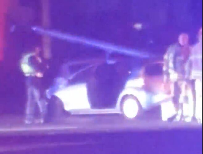 Stolen Car Hits Street Light At Brougham And Colombo In Christchurch