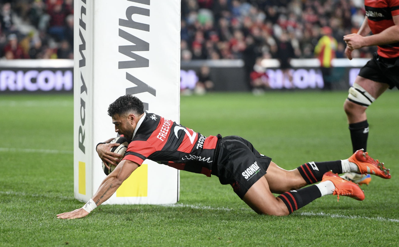Richie Mo'unga Scores Late Try As Canterbury Beat Auckland 38-31 In Christchurch Return