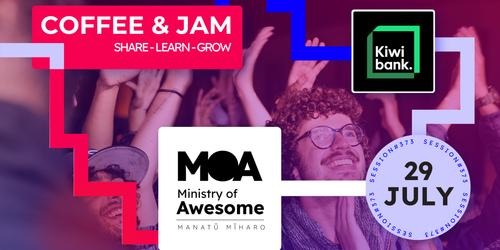 Ministry Of Awesome Coffee And Jam Lineup Gives Christchurch Founders A July Meetup