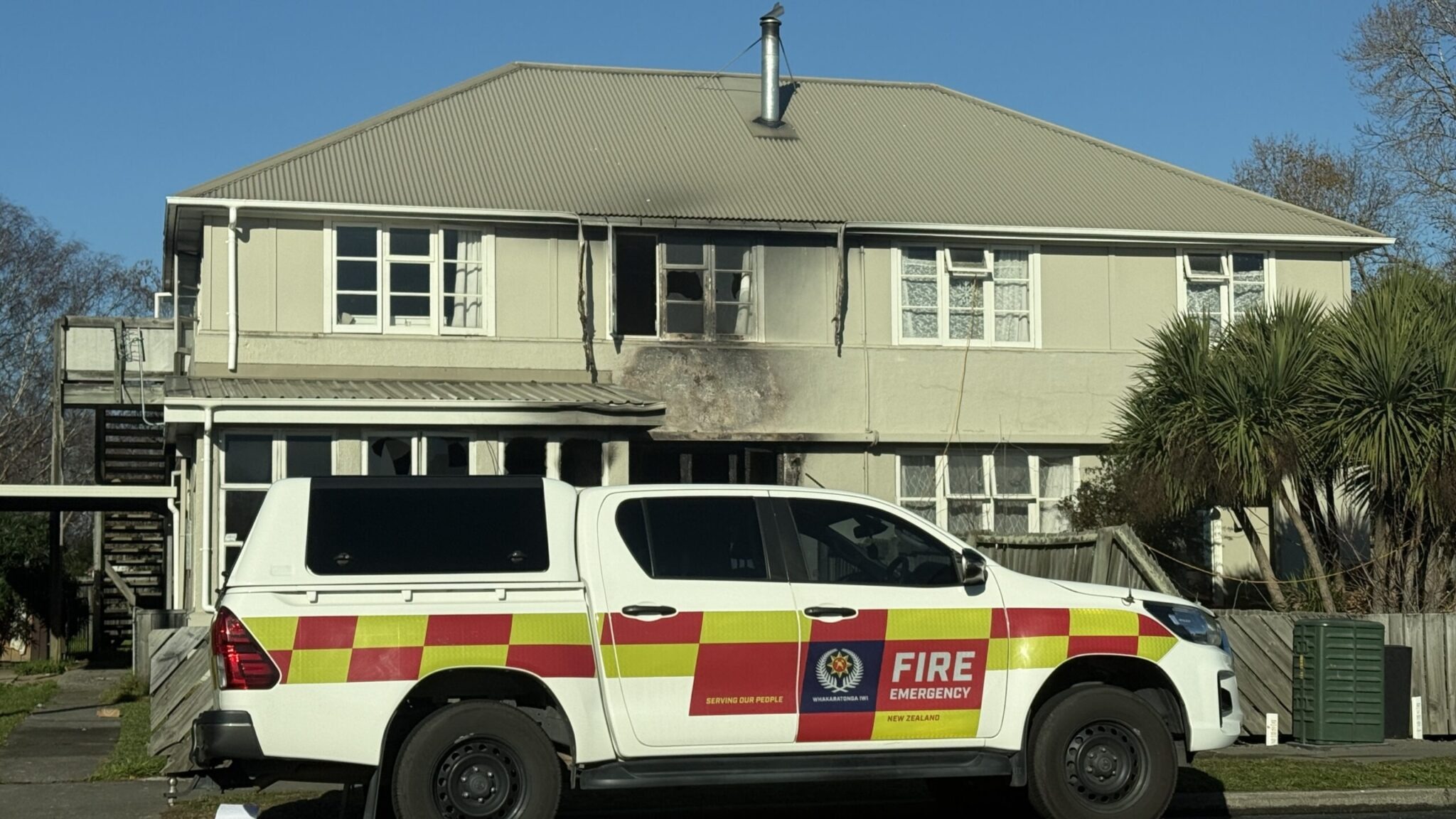 Upper Riccarton House Fire Charge Follows Family Escape From Burning Home