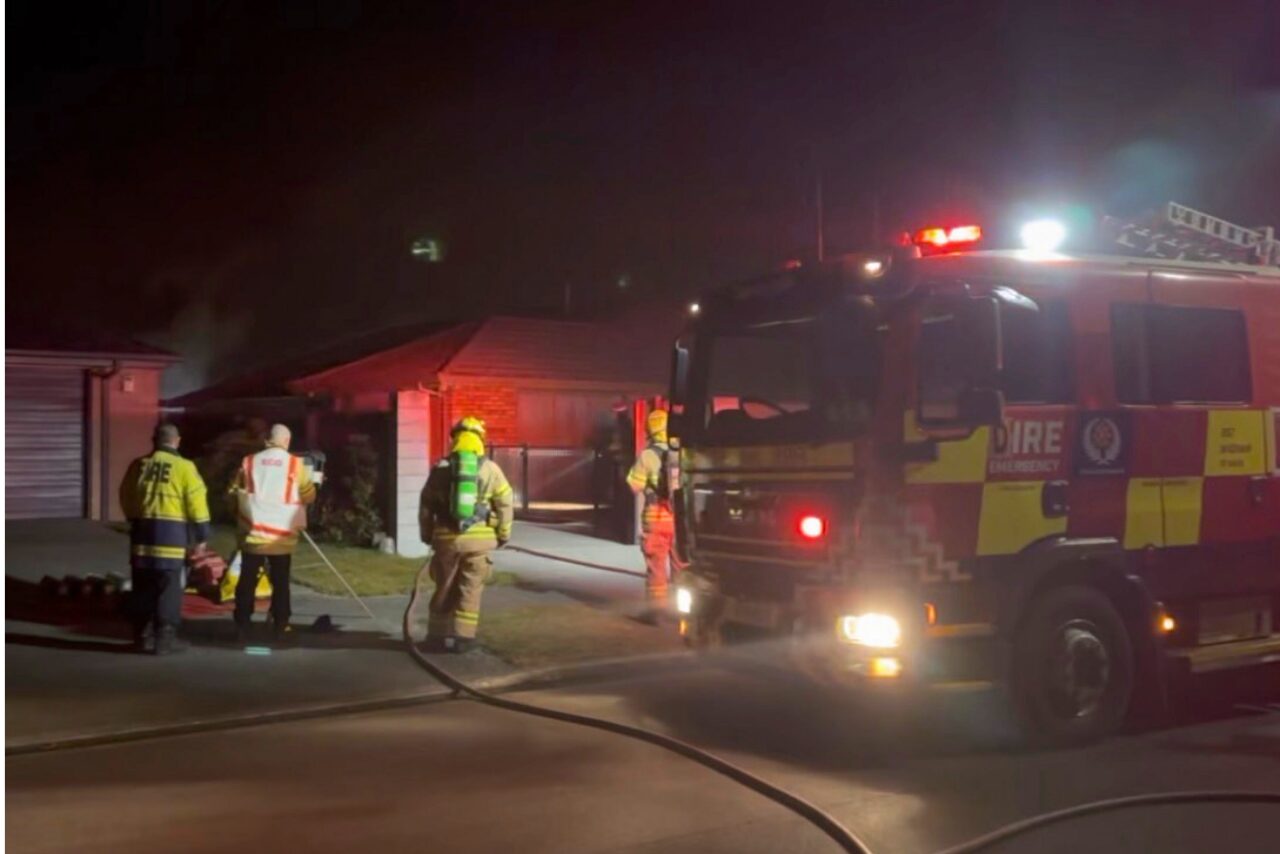 Yaldhurst Garage Fire On Strathcarron Place Investigated After Overnight Callout