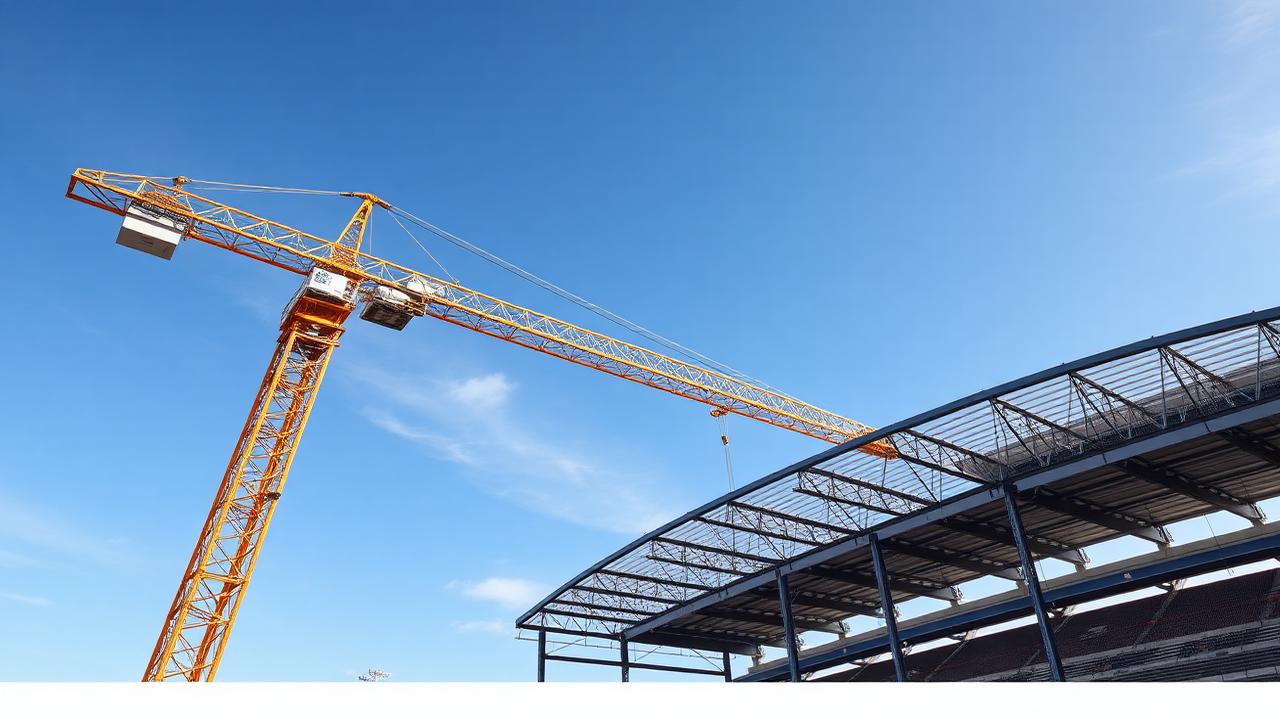 Christchurch's New Stadium Takes Shape as Roof Construction Passes Halfway